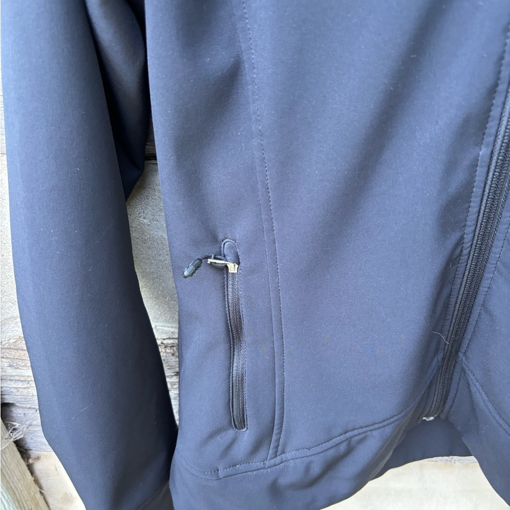 Spyder Women's Black Luxury Active Wear Jacket with Faux Fleece Hood Size M - Picture 6 of 9